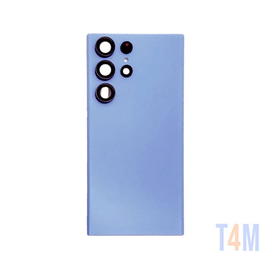 Back Cover+Camera Lens Samsung Galaxy S22 Ultra/S908 Blue